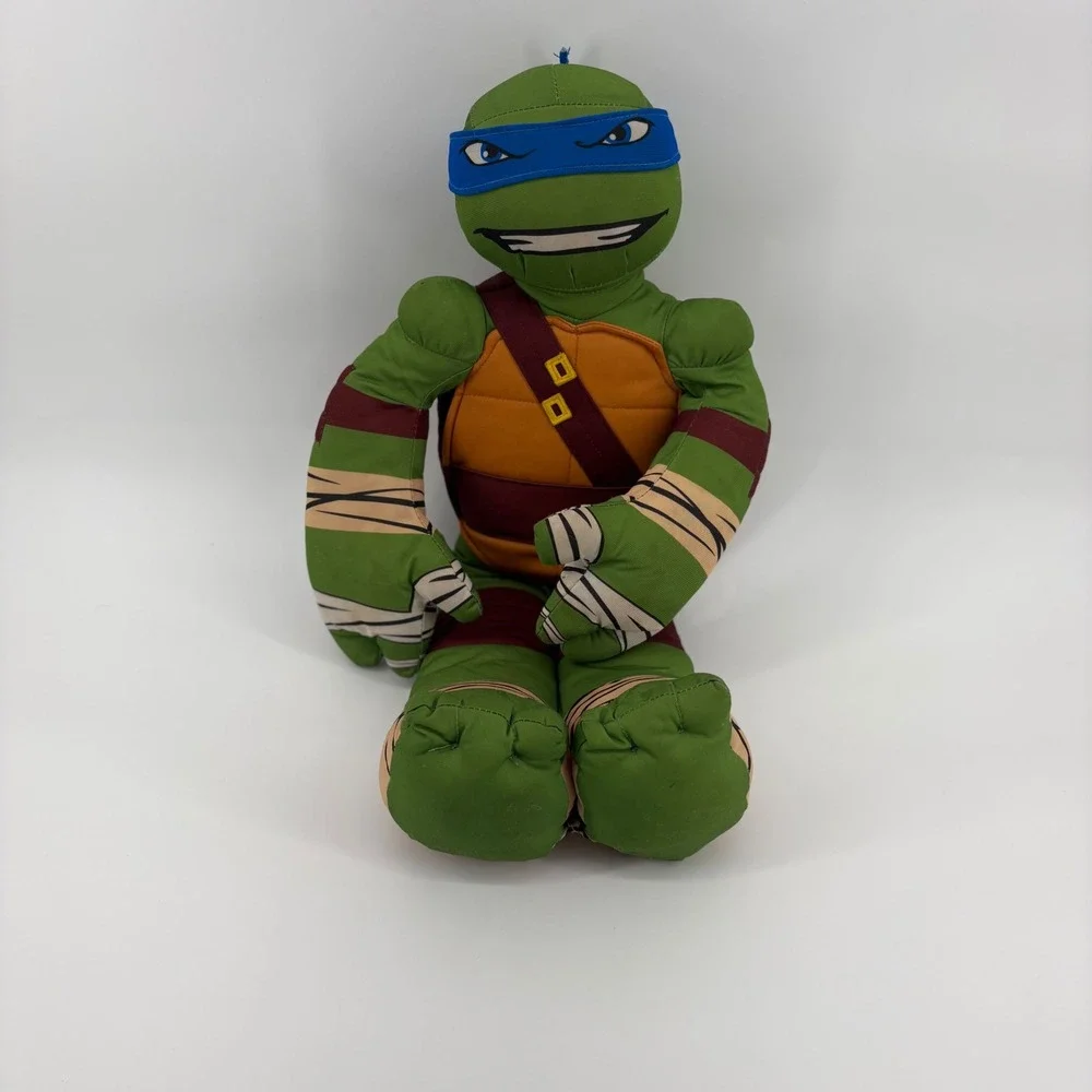 Nickelodeon Teenage Mutant Ninja Turtles Leonardo Plush Toy Stuffed Animal